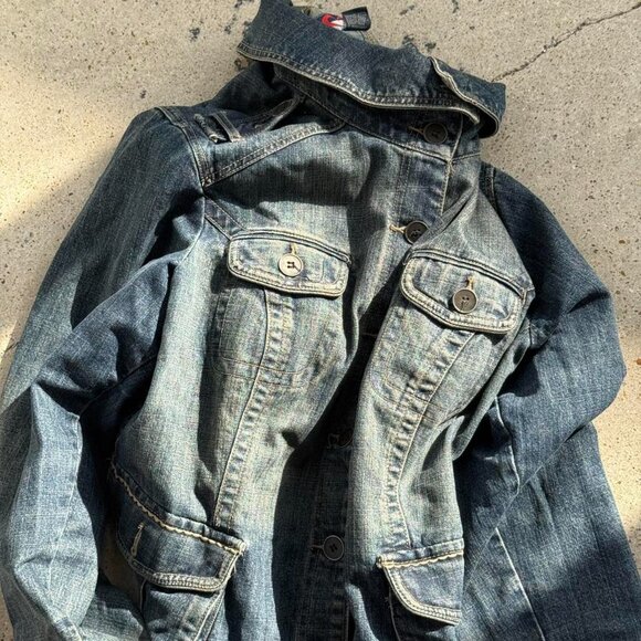 Y2K denim jacket // plus size - Picture 8 of 8